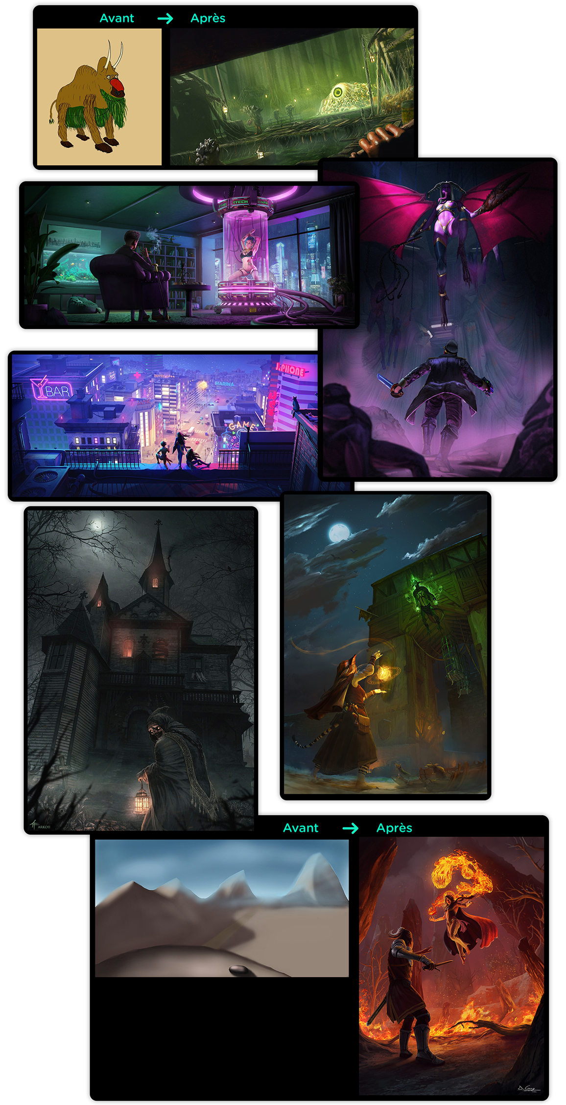 Progressions d'élèves