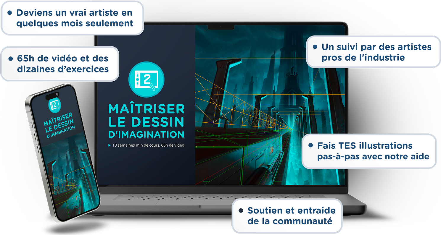 maîtriser le dessin d'imagination