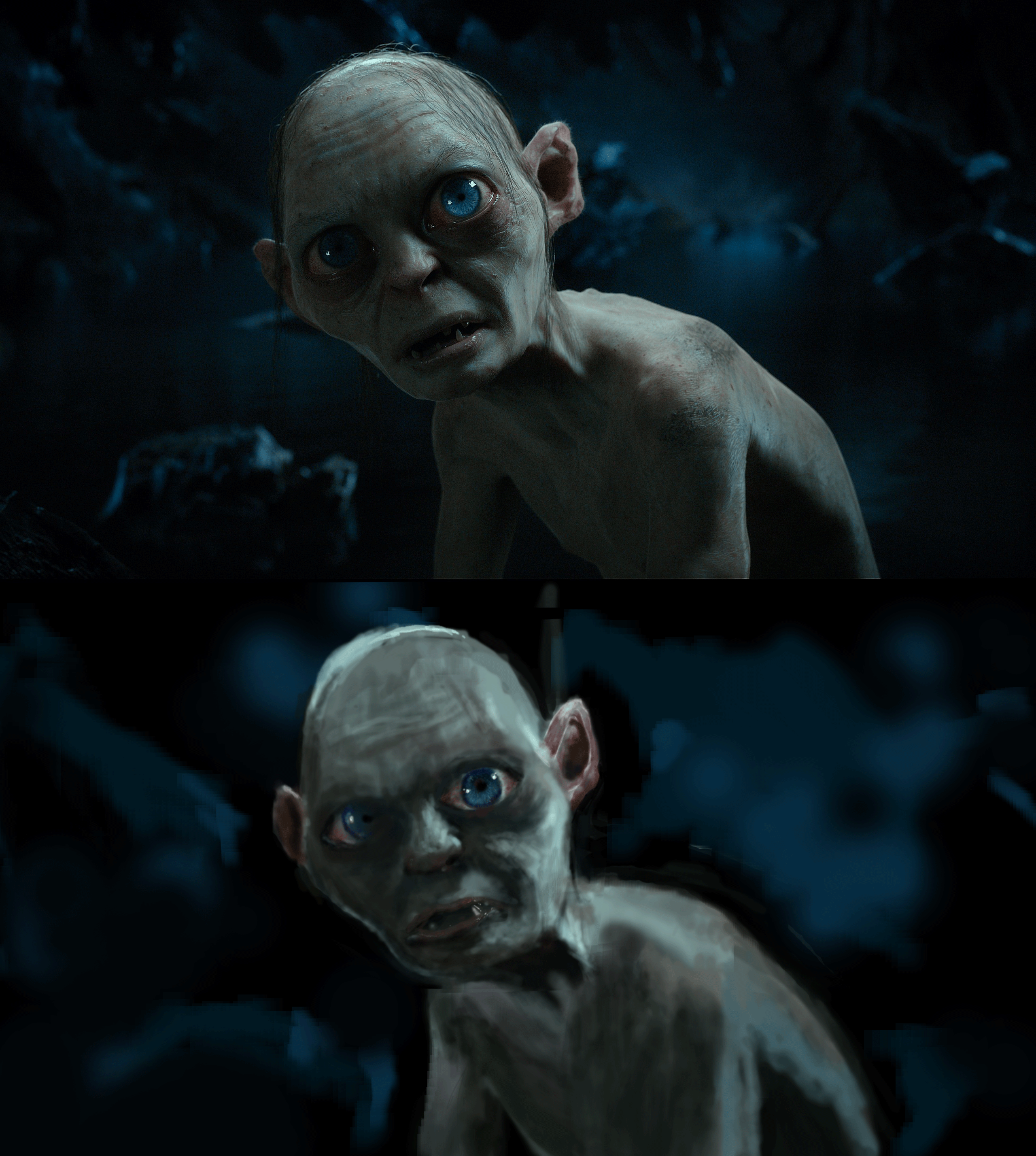 Gollum_The_Hobbit_2560x1440 par Vincent Pereira