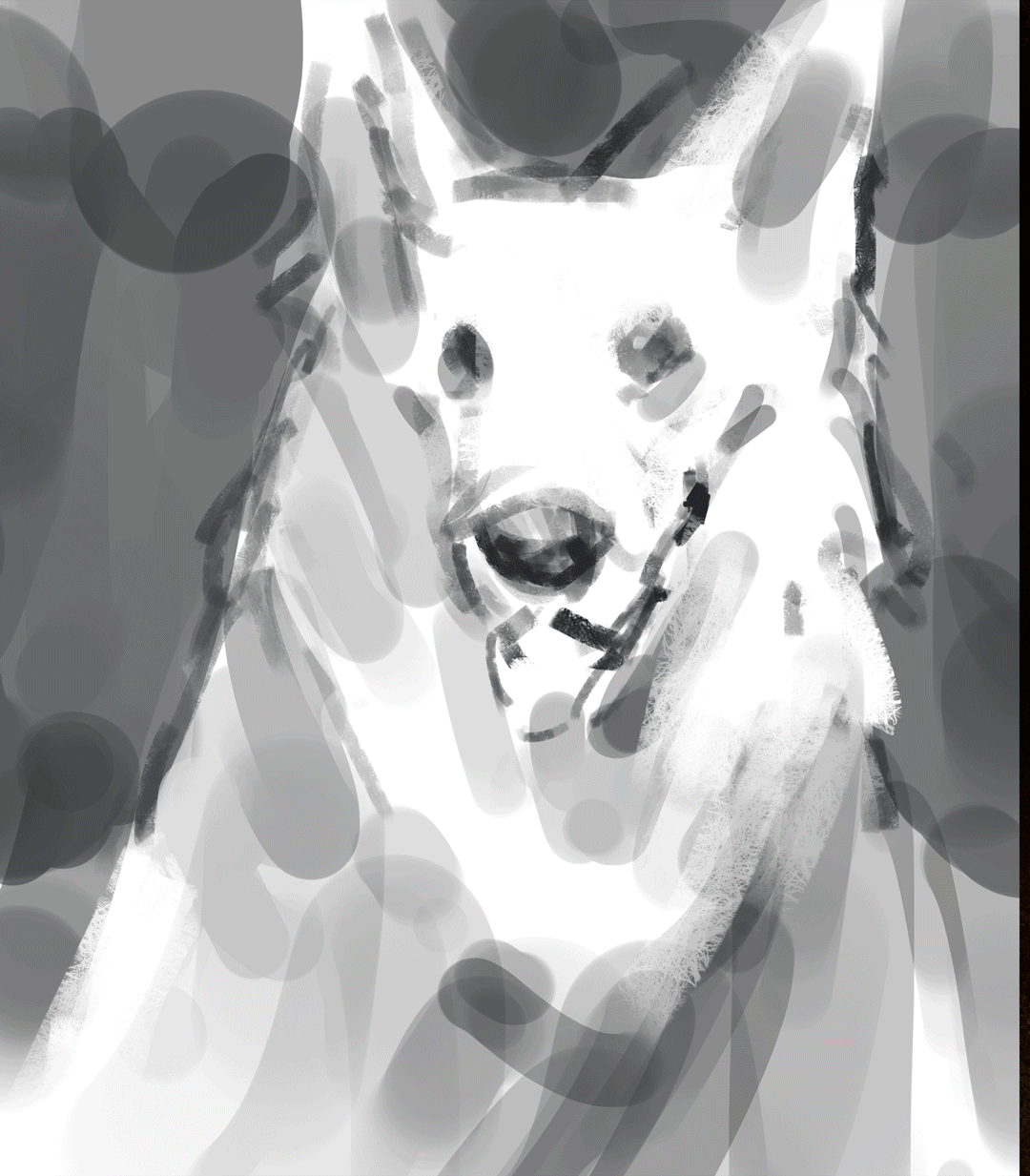 Dog Portrait par Chapi