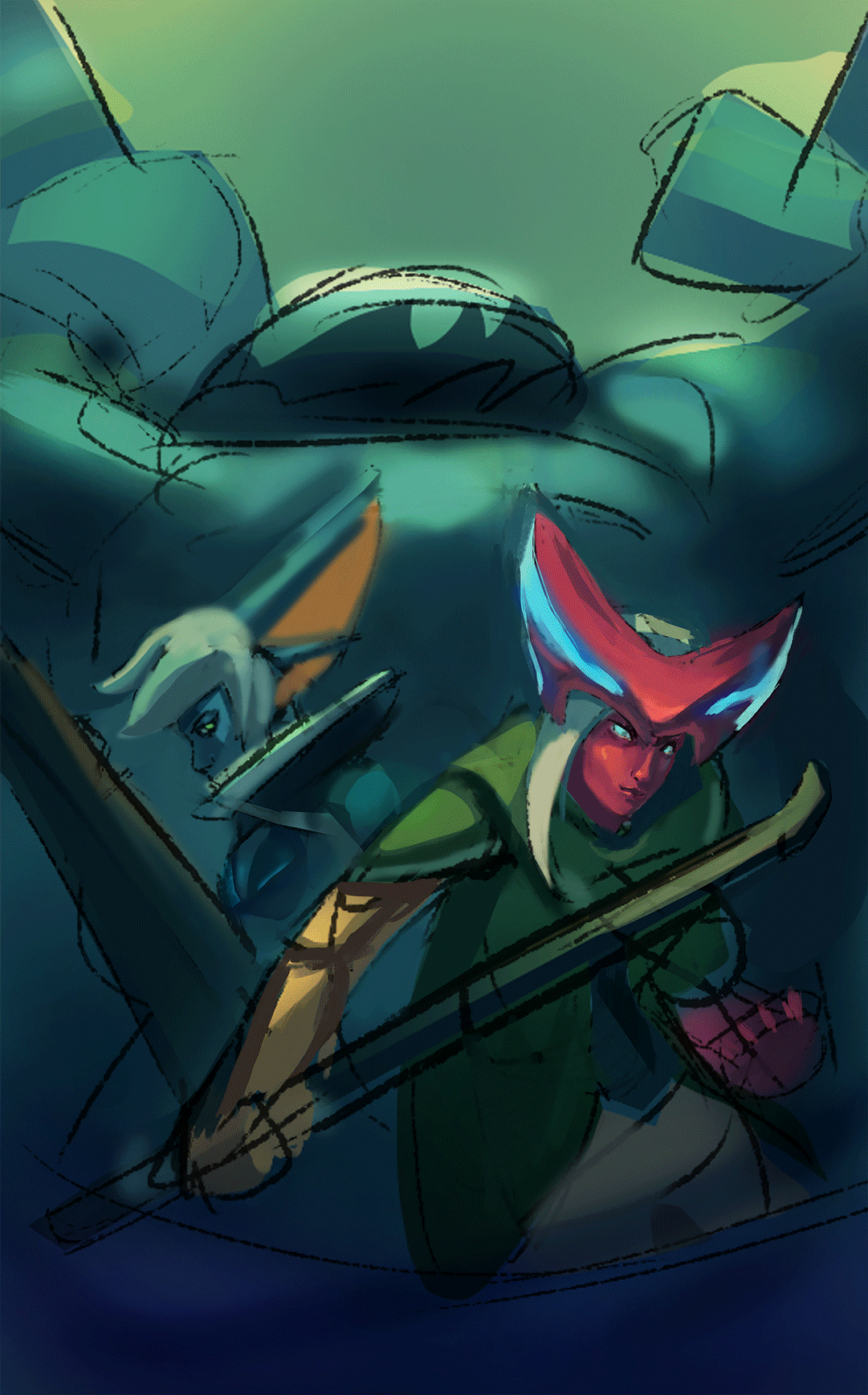 ASIDE Key art par Arteto