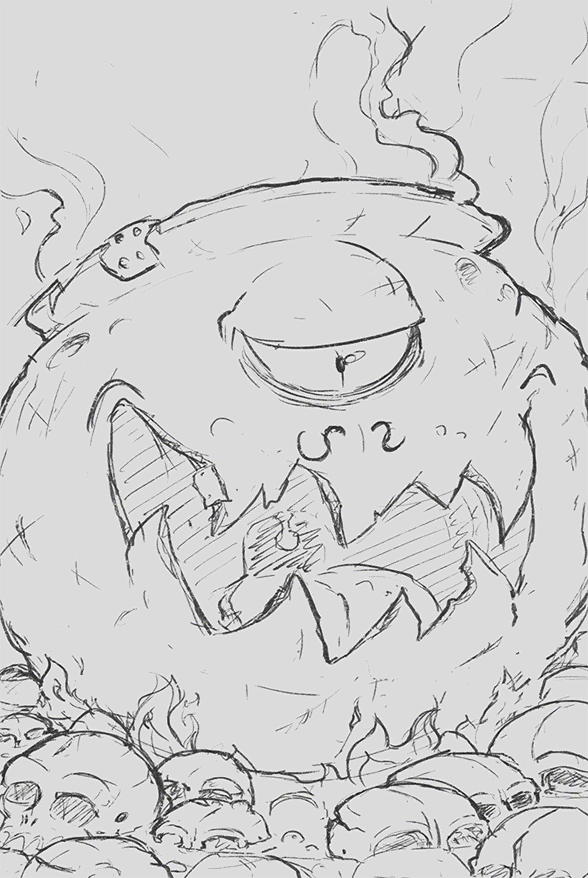 Chaudron Glouton Processus par MakiOni