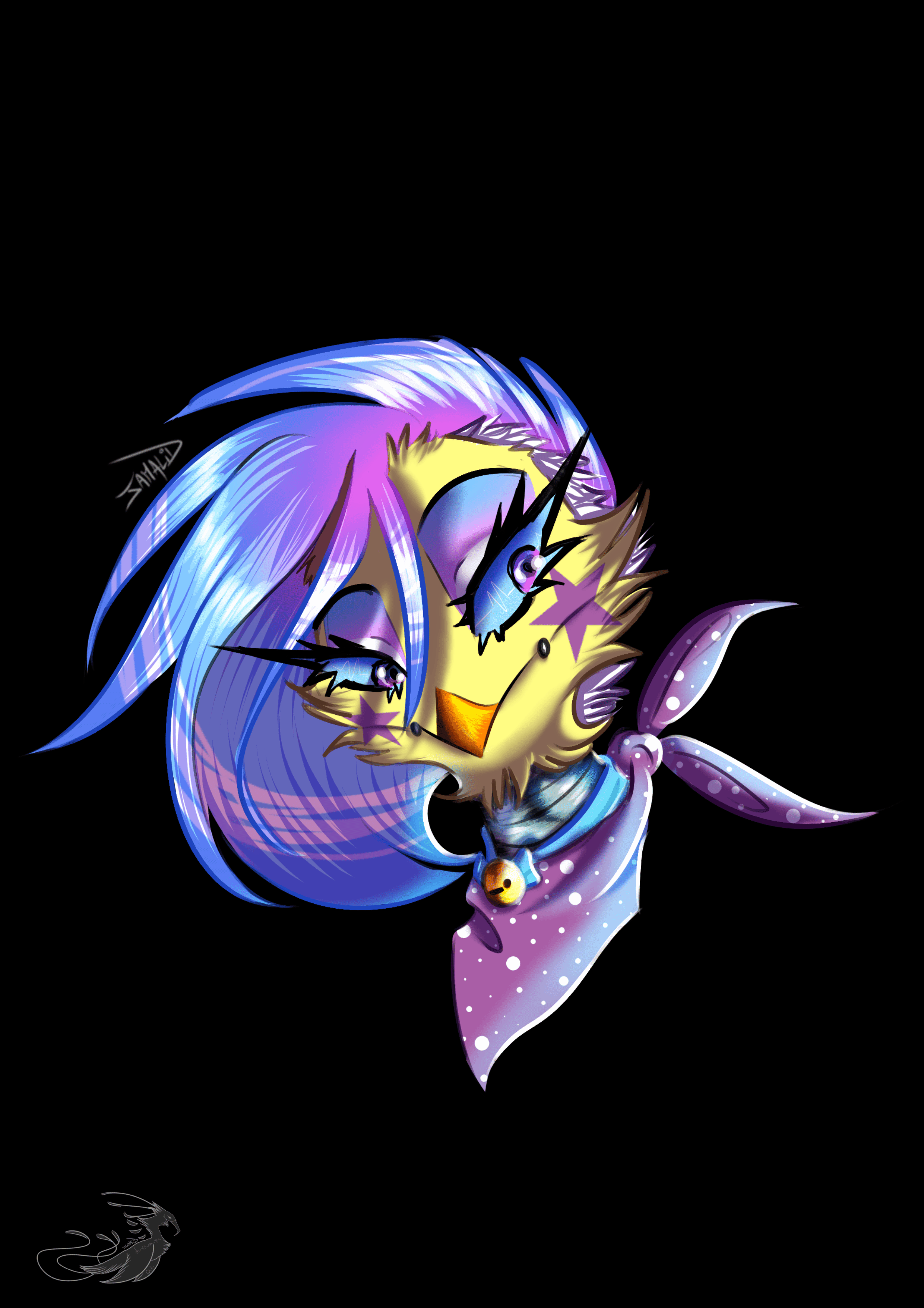 Yami (new oc animatronic , not a fnaf oc ) par jamalid