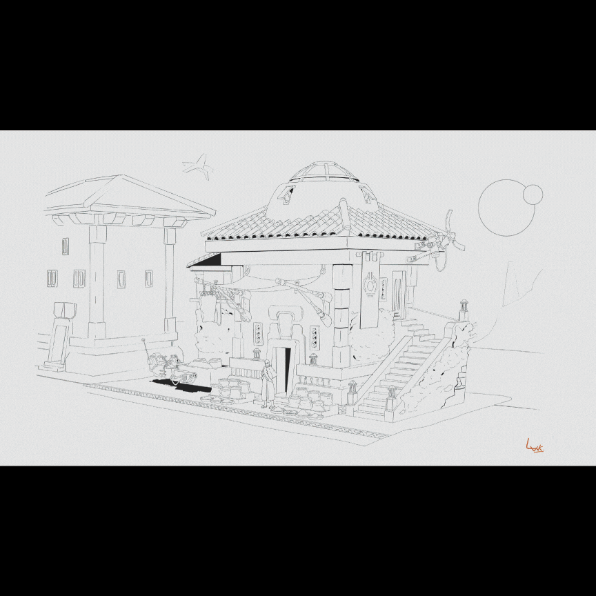 Le marchand d'épices par Lwak