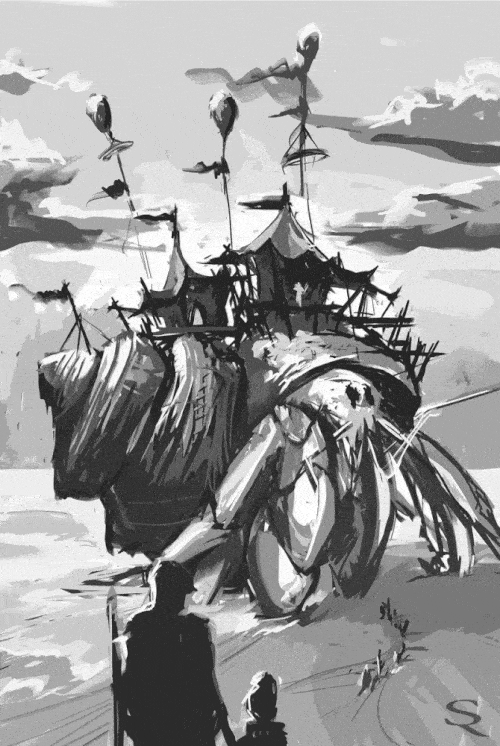 Ermite Itinérant par Saeros