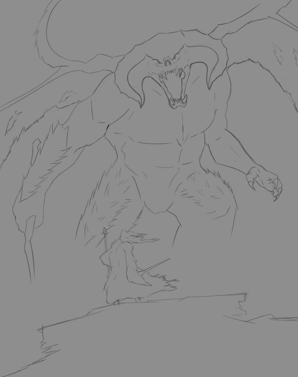 Balrog 2023 (vous ne passerez pas) par Flo