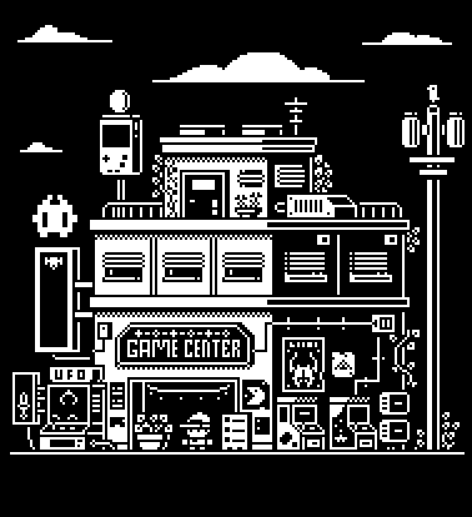 1bit Pixel art par Galacpixel