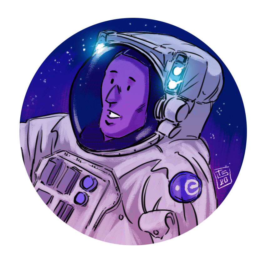 Spationaute par Thomfolio