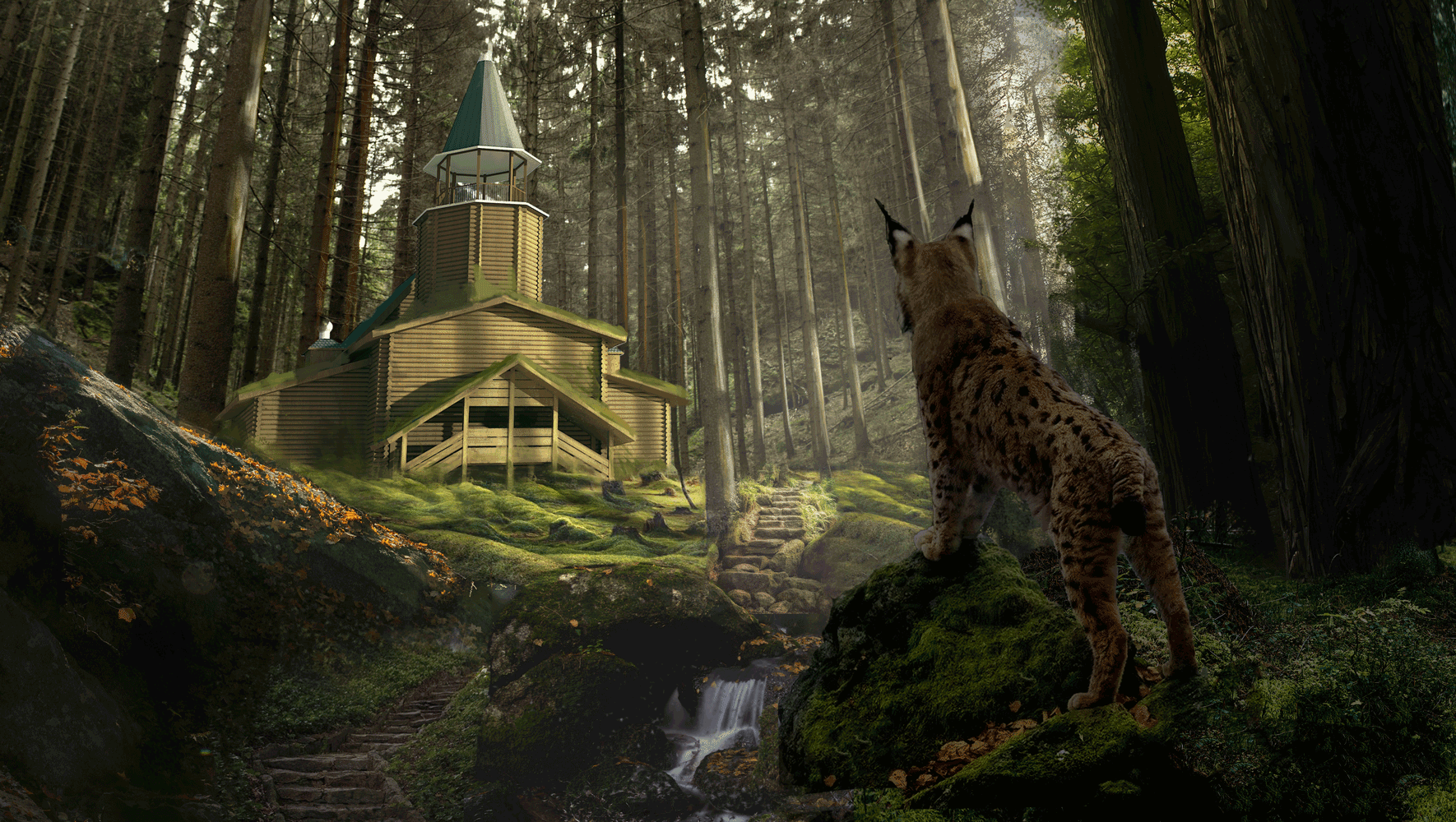 Eglise en ruine par ekko