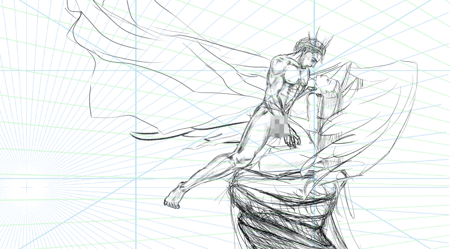 Zeus & Euphorion - 2024 par Mac