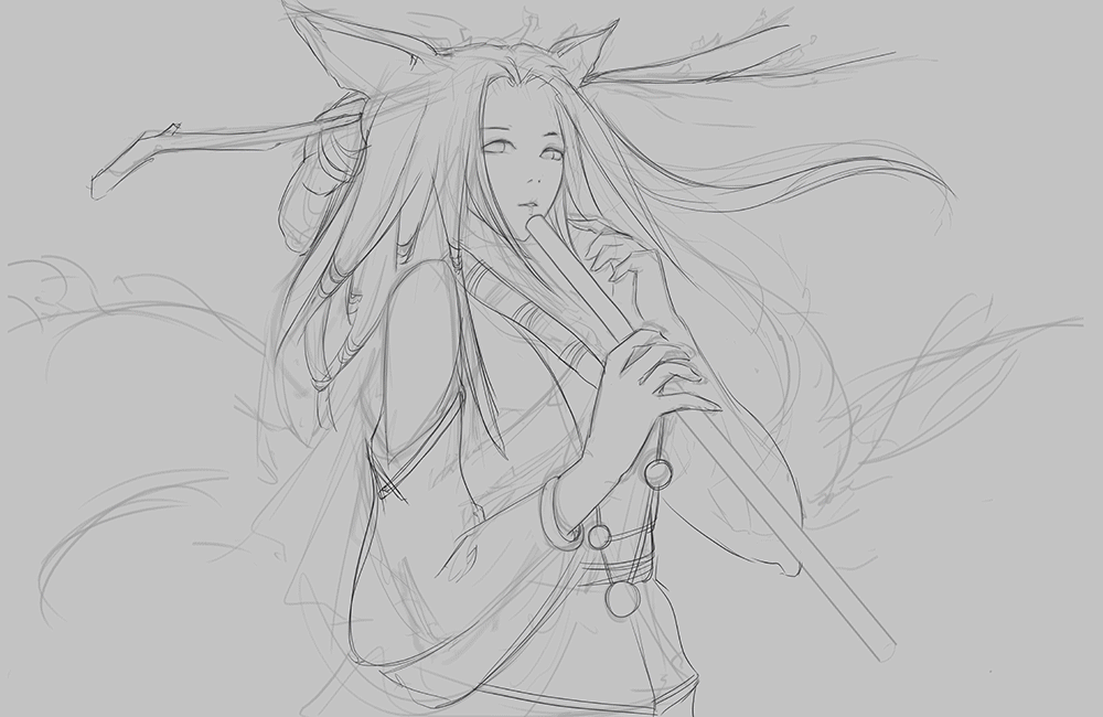 Gumiho ( Study DAO LE ) par S A N