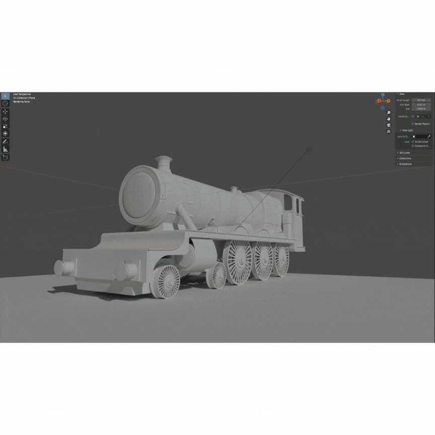 Hogwarts Express - Fan Art par Toto