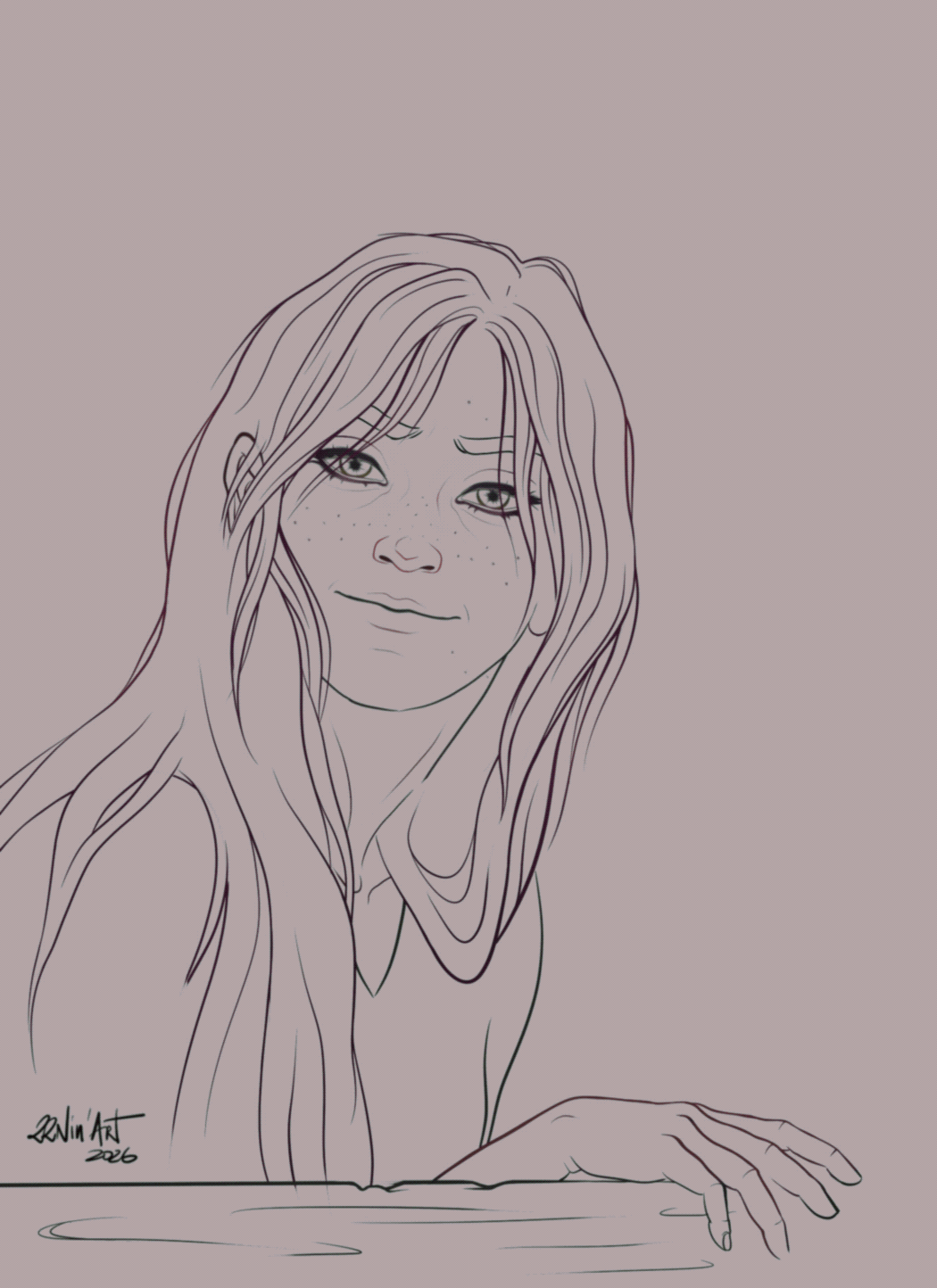 La fille du parc par 22nin-art