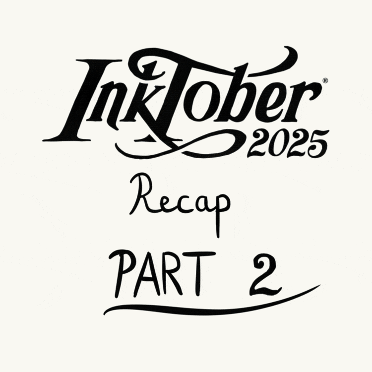 Inktober 2025 : récap' des mots 17 à 31 ! 🐭 par yurinomai