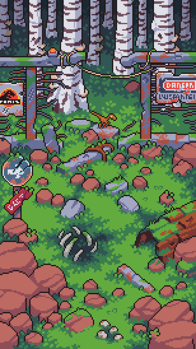 Lost Dino par Galacpixel