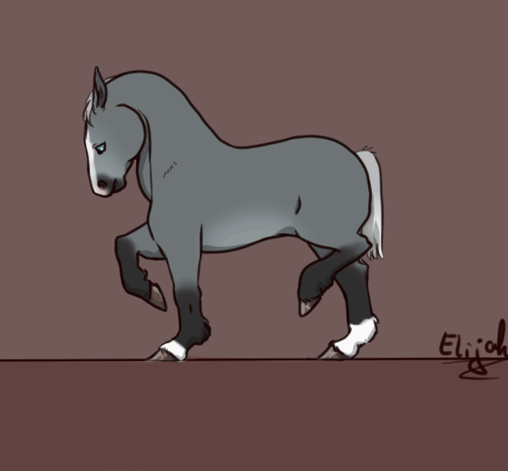 Le piaffé par ElijahSelte