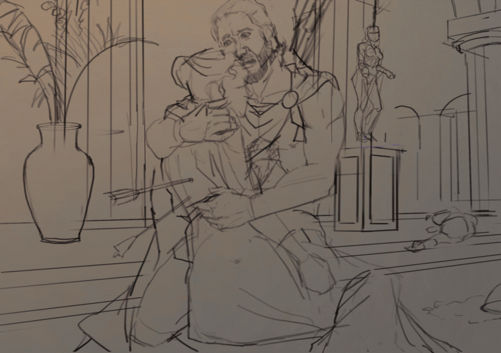 Héraclès pour le challenge 18 Mythologie Grecque par Morganemgl