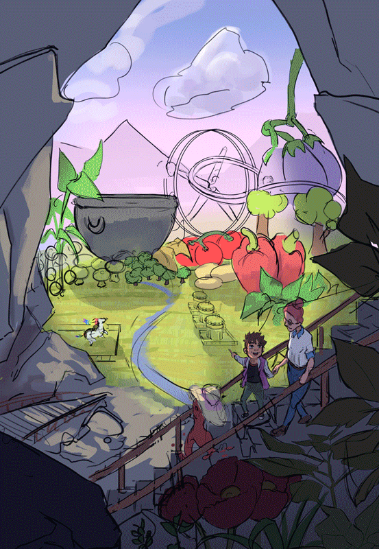 Le Jardin Enchanteur de Tommy par Chewig