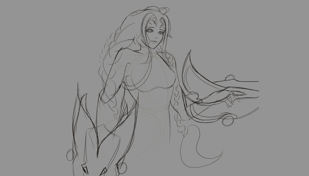 Shyvana Jade Conquerant (Fan Art) par S A N