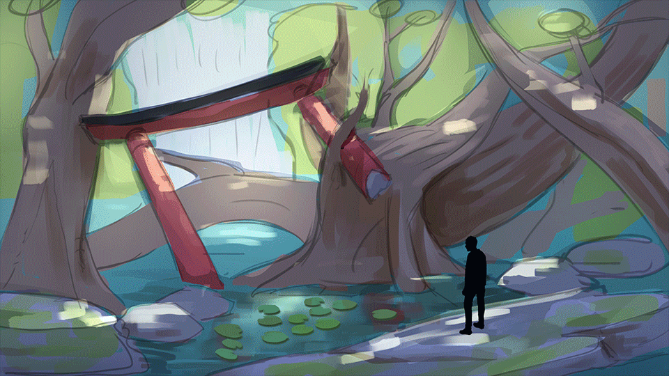 Torii ruin par Chewig